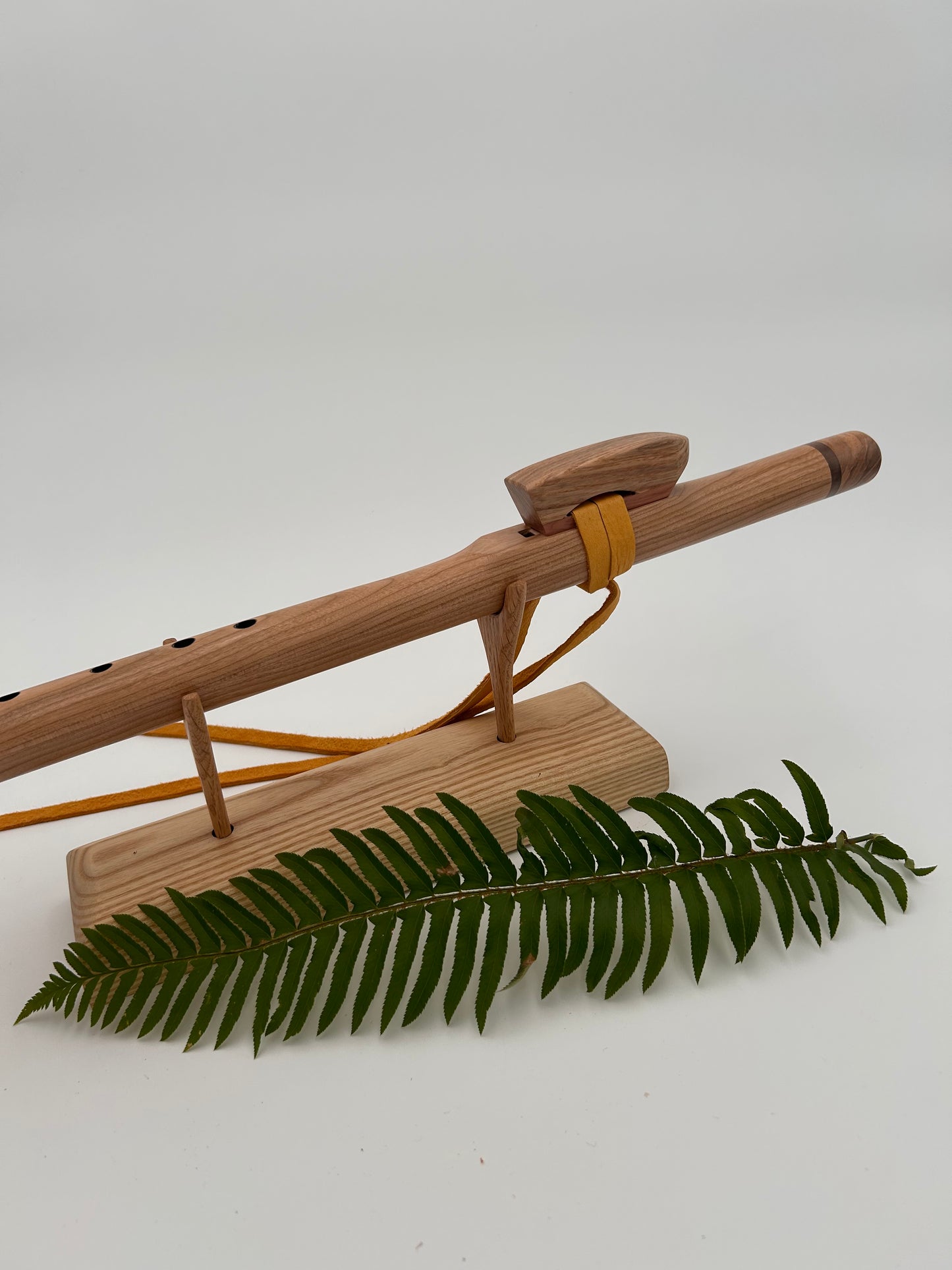 Low range Flute in E - Cherry, Eastern Ash, Walnut - 6 Hole Pentatonic Minor