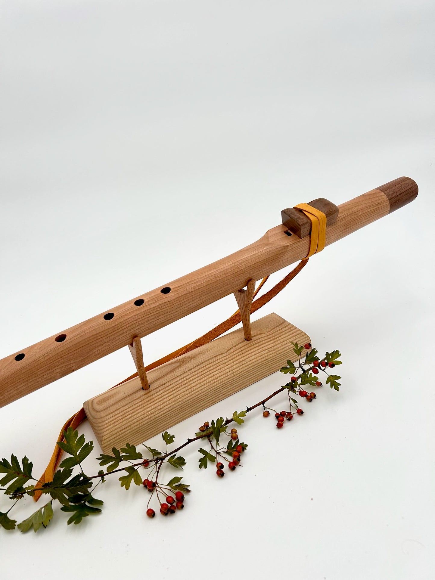 Bass Flute in C - Standard Tuning - Cherry & Walnut