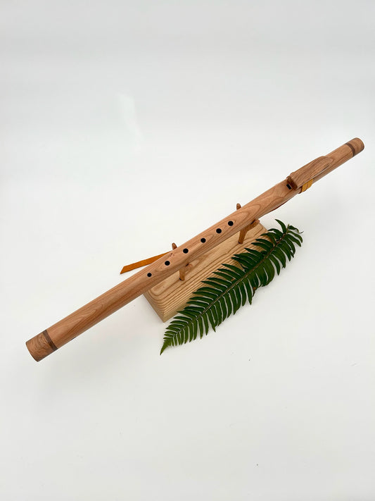Flute in Low E - Standard Tuning - Cherry, Eastern Ash, Walnut
