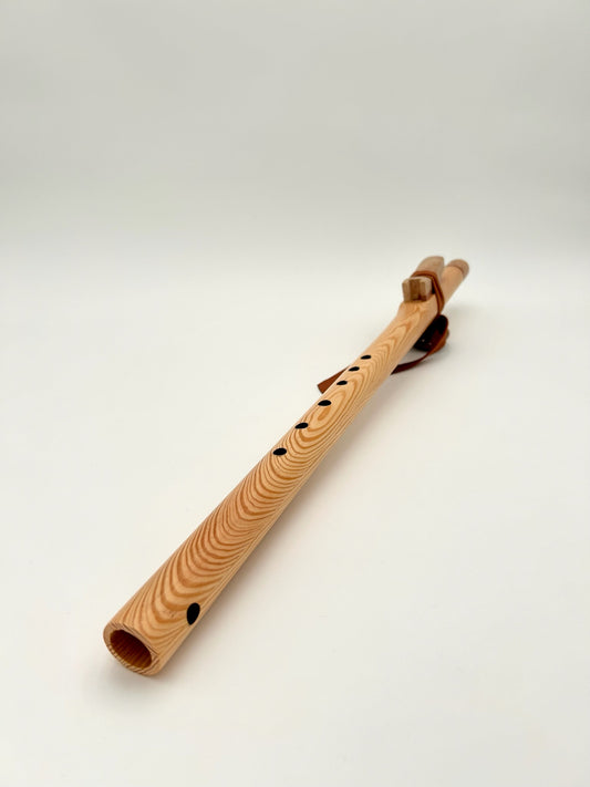 Flute in G - Standard - “Big Ben” Fir & Maple Burl & Paduk