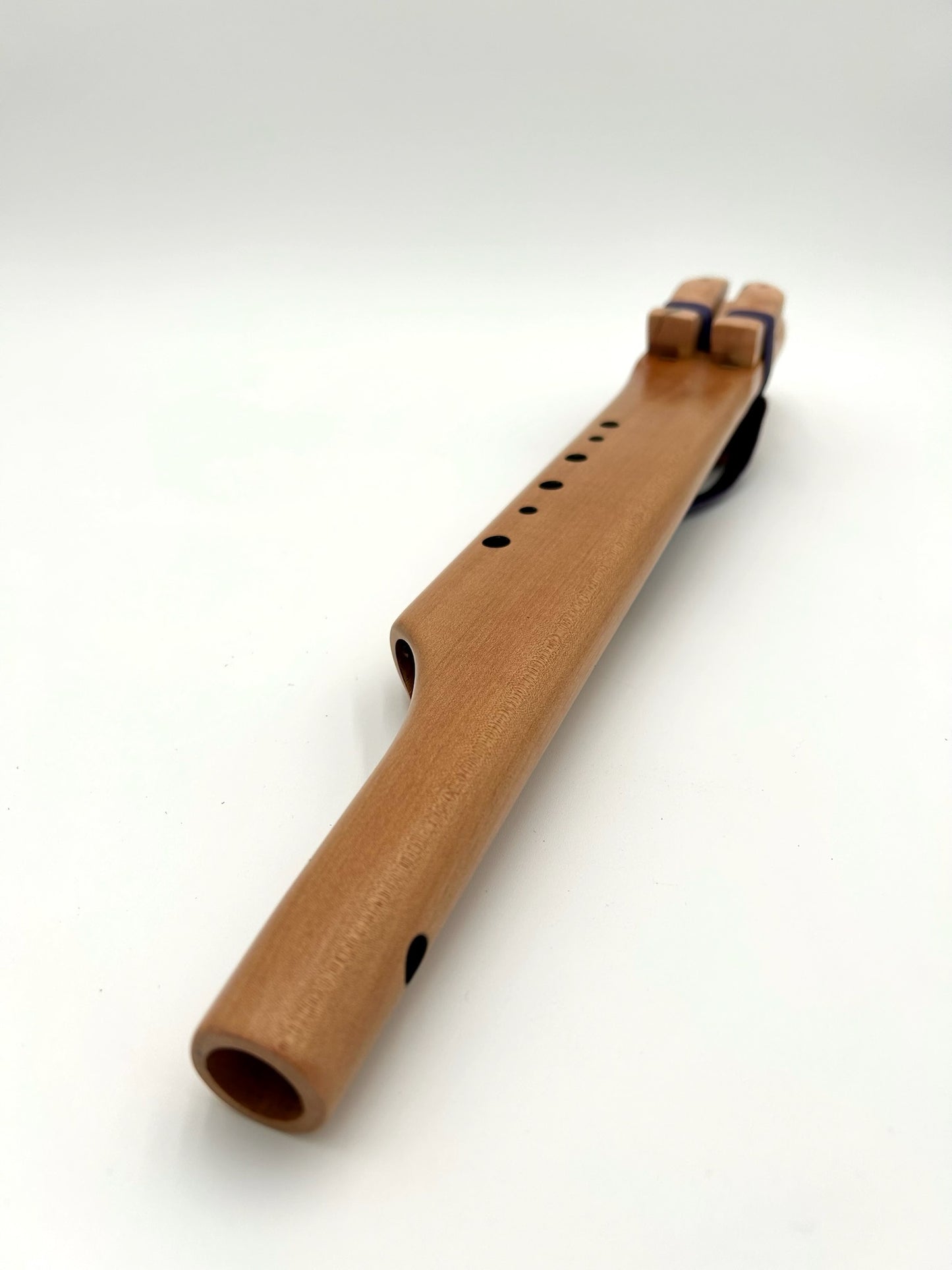 Drone in C/G - Aeolian Tuning - Madrone - Maple Burl & Paduk Accents